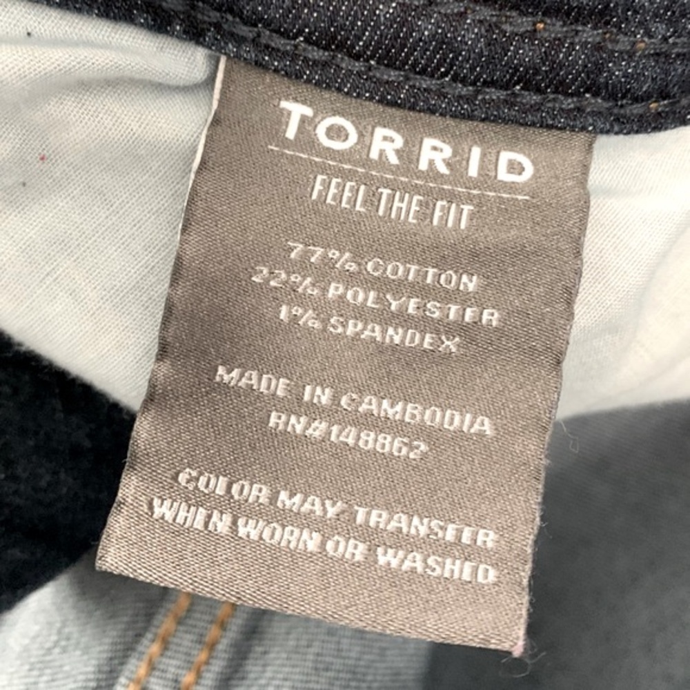 Torrid Luxe Slim Boot Super Stretch Jeans - Picture 4 of 5